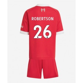 Baby Fußballbekleidung Liverpool Andrew Robertson #26 Heimtrikot 2025-26 Kurzarm (+ kurze hosen)